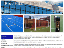 Tablet Screenshot of hillsport.com